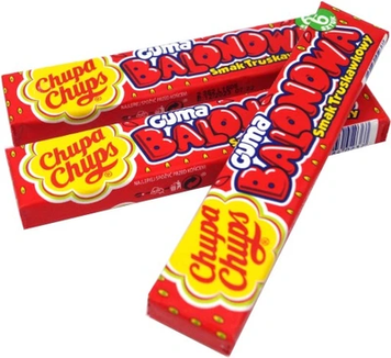 Жуйка Chupa Chups Guma Balonowa smak Truskawkowy 27 г 111351 фото