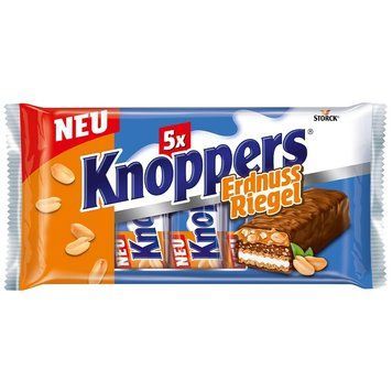 Батончики Knoppers Erdnuss Riegel 5 шт 111251 фото