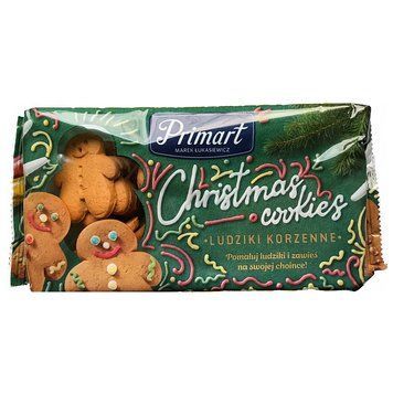 Пряникові Чоловічки + набір для розфарбовування Primart Christmas Cookies 211 г 5907768224547 фото