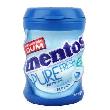 Жвачка Mentos Pure Fresh Mint Ледяная Мята 56 г ТМ Mentos Ментос Нидерланды 111879 фото