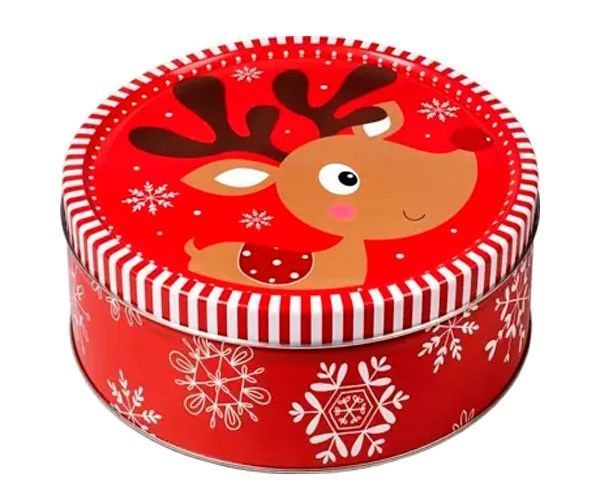 Печиво вершкове Jacobsen's Bakery Christmas Collection Асорті в ж/банці 400 г 112357 фото