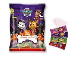 Жевательные конфеты Paw Patrol Stripes Halloween 173g 4014600208472 фото