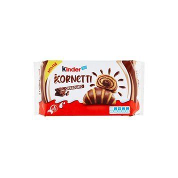 Круасани Kinder Kornetti Кіндер із шоколадом (6 штук) 285 г 112088 фото
