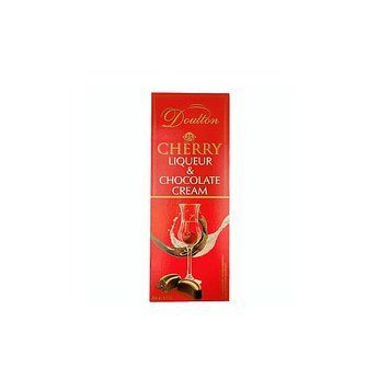 Шоколадные конфеты Doulton Cherry Liqueur & Chocolat Cream с вишневым ликером и шоколадным кремом 144 г ТМ Doulton Далтон Германия 111938 фото