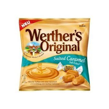 Конфеты Salted Caramel Соленая карамель 180 г ТМ Werthers Original Везерс Ориджинал Германия 111788 фото