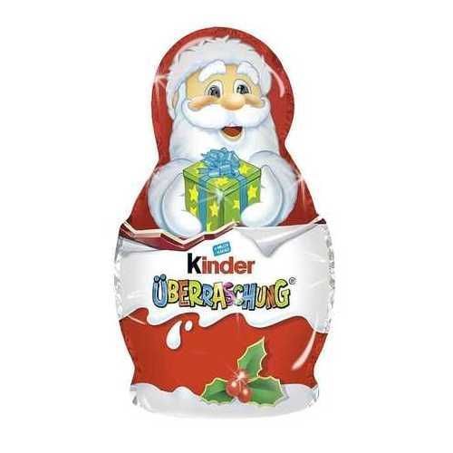 Рождественские шоколадные фигурки Kinder Schokolade Julfigurer с игрушкой-сюрпризом 36 г 112169 фото
