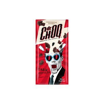 Шоколад Dr. CHOQ Dark темный 150 г 112367 фото
