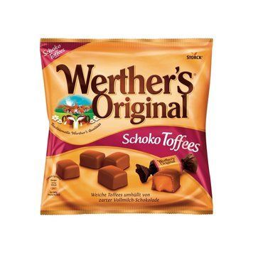 Конфеты Choco Toffees Карамель в шоколаде 180 г ТМ Werthers Original Везерс Ориджинал Германия 111789 фото