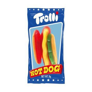 Желейки Trolli Hot Dog Gummy Хот Дог 9г 4003084880427 фото