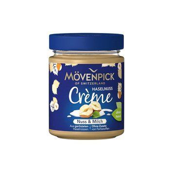 Шоколадно-ореховая паста Movenpick Nuss&Milch Фундук и Молоко 300 г 112091 фото