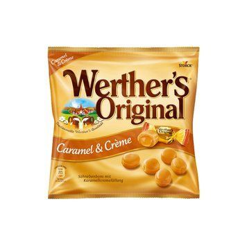 Конфеты Caramel&Cream Карамель с кремом 180 г ТМ Werthers Original Везерс Ориджинал Германия 111790 фото