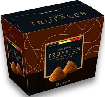 Belgotruff &ndash; Belgian truffles EXTRA DARK 150g  5420066370032 фото