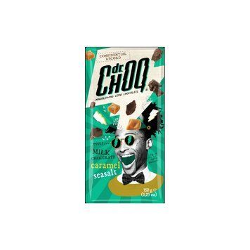 Молочный шоколад Dr. CHOQ Caramel Seasalt с соленой карамелью 150 г 112369 фото