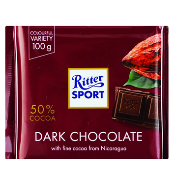 Шоколад Ritter Sport Dark Chocolate 100 г 111313 фото