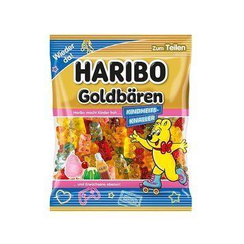 Желейки Haribo Goldb&auml;ren Kindheitsknaller Мишки "Детские шутки" 175 г 4001686334560 фото