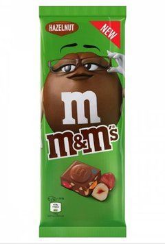 Шоколад M&M's Chocolate Bar Hazelnut 165г 111692 фото