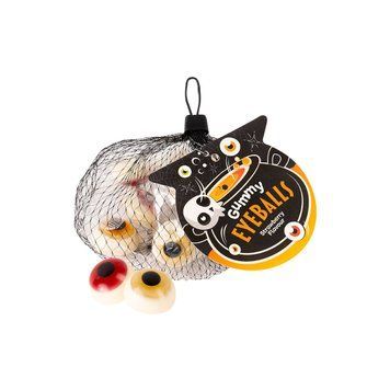 Желейные конфеты на Хэллоуин Gummy Eyeballs Halloween Strawberry Глаза со вкусом клубники 112 г 112042 фото