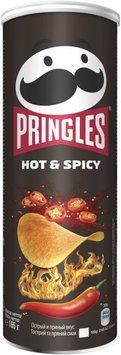Чипсы Pringles Hot&Spicy 165 г 111113 фото