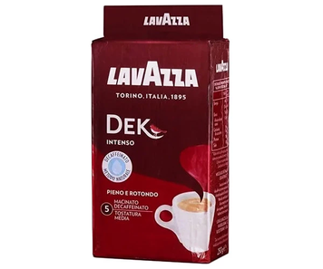 Кофе молотый Lavazza dek intenso 250 г 111365 фото