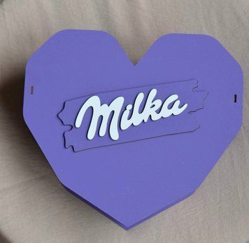 Подарочный набор &laquo;Милка сердце с белыми розами&raquo; 111545 фото