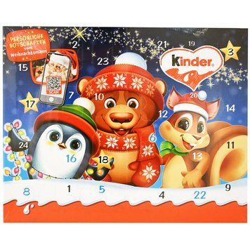 Адвент Календарь Kinder Chocolate Mix&nbsp;Шоколадные Конфеты 113 г 8000500427484 фото