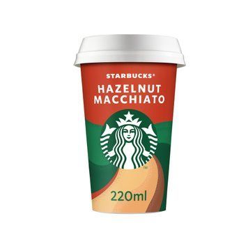 Холодный кофе Hazelnut Macchiato Ореховый Макиято 220 мл ТМ Starbucks Старбакс США 111793 фото