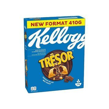 Сухой завтрак Kellogg's Tresor Milk Choco мультизерновые подушечки с шоколадом 410 г 112510 фото