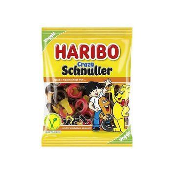 Желейки Crazy Schnuller Крэйзи пустышка с Лакрицей 175 г ТМ Haribo Харибо Германия ﻿﻿﻿111845 фото