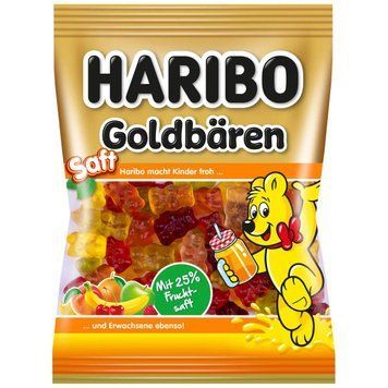 Желейки HARIBO - Saft Goldb&auml;ren 160g 111645 фото