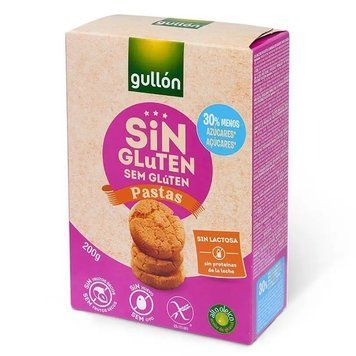 Печиво без глютену GULLON pastas glutenfree вівсяне 200 г ТМ Gullon Гуллон Іспанія 111996 фото