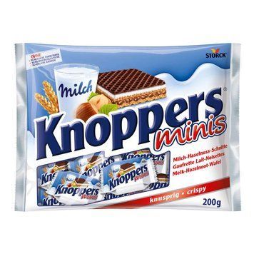 Вафлі Knoppers Knoppers Minis 200g 4014400929010 фото