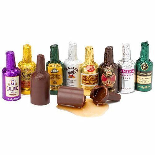 Шоколадные бутылочки с ликерами Anthon Berg Chocolate Liqueur Bottles (14 шт) 219 г 112424 фото