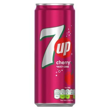 Напій газований 7up cherry 330 мл 111369 фото