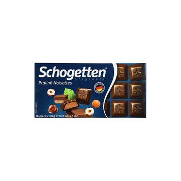 Шоколад молочный Schogetten Praline Noisettes Ореховое пралине 100 г 4000415851705 фото