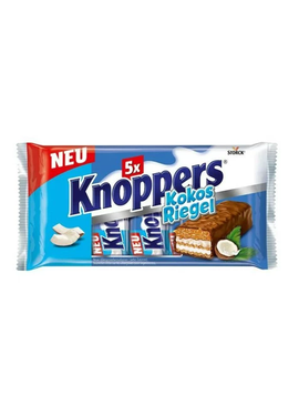 Батончики Knoppers Kokos Riegel 5 шт 111252 фото
