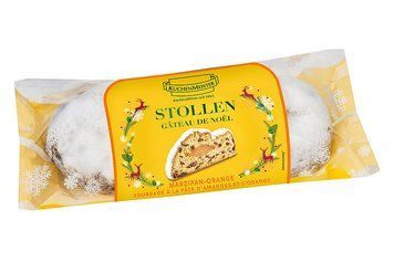 Штоллен марципановый Kuchenmeister Stollen Marzipan Orange с Апельсином 500 г  4101540756252 фото
