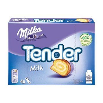 Бісквіт Tender молочний крем 148g ТМ Milka Мілка Швейцарія 111780 фото