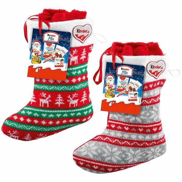 Новорічний Чобіток Кіндер Kinder Mix із цукерками 219 г 112211 фото
