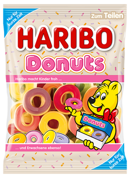 Желейки Haribo Donuts 175 g пончики 4001686002087 фото