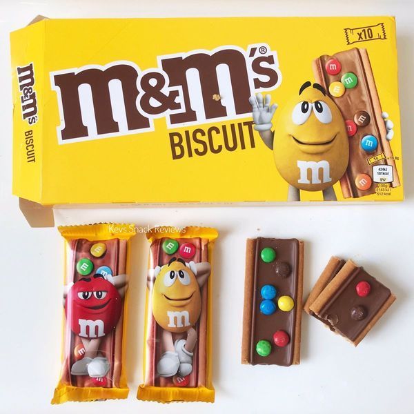 Печиво з драже M&M's Biscuits (10 шт) 198 г 112426 фото