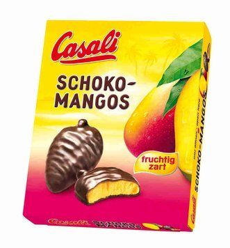 Цукерки суфле в шоколаді Casali Chocolate Mangos манго 150 г ТМ Casali Касалі Італія 111999 фото
