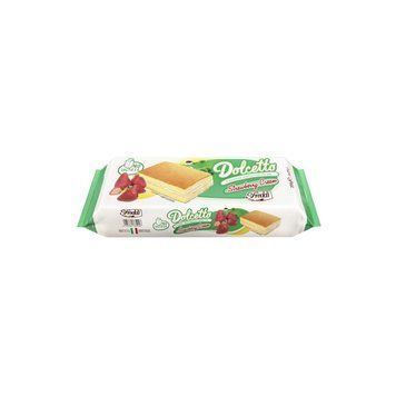 Бисквиты с кремом Freddi 8 Dolcetto Strawberry Клубника 200 г 112228 фото