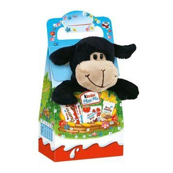 Kinder Maxi Mix с мягкой игрушкой Баранчик 111501 фото