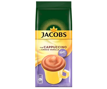 Капучино Jacobs Milka choco vanille 500 г 111170 фото