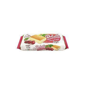 Бисквиты с кремом Freddi 8 Dolcetto Cherry Вишня 200 г 112229 фото