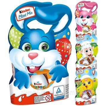 Пасхальный набір солодощей Kinder Mix Maxi Mix Ostern 5s 157g 111599 фото