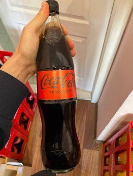 Газировка Кока Кола Coca Cola в стекле 1 л 112517 фото