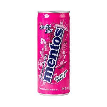 Напиток Mentos Fruity Mix Jelly Bites Фруктовый Коктейль 240 мл 112567 фото