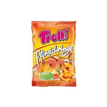 Желейки конфеты Trolli Pfisichringe Троли Персиковые кольца 150 г 112102 фото