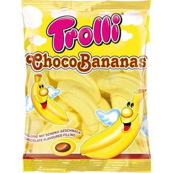 Маршмеллоу Trolli Банан Шоколад 111553 фото